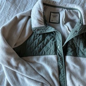 A&F button up jacket